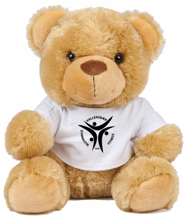 Sportyfied - Vgf Mascot Teddy In Tshirt - Lysebrun